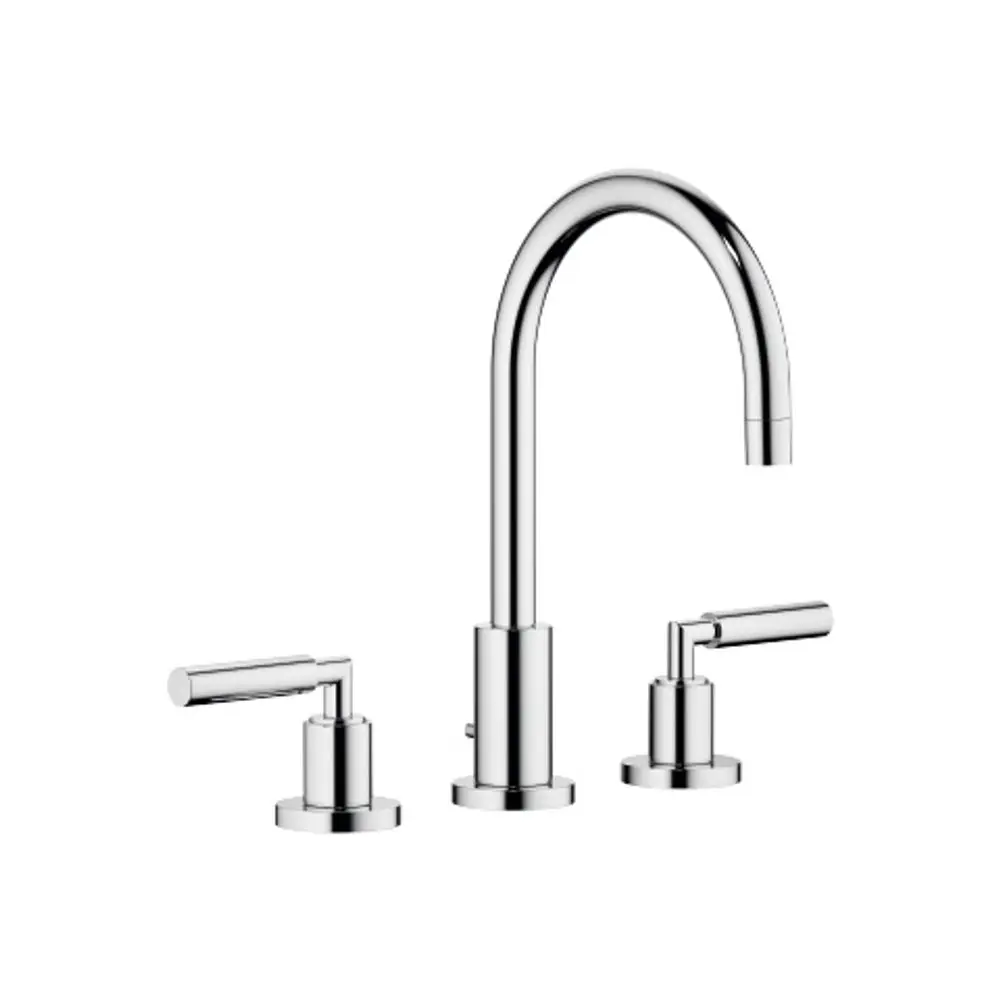 Dornbracht-TARA.-Waschtisch-Dreilochbatterie-mit Ablaufgarnitur-Ausladung 165mm-chrom, 20713882-00 Galeriebild 1